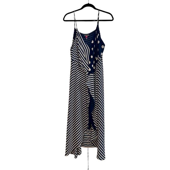 NWOT Vince Camuto spaghetti strap wrap dress. - Picture 3 of 5